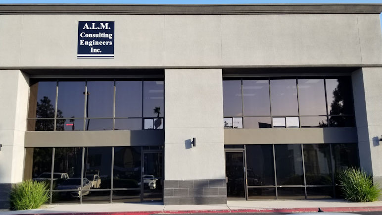 A.L.M. Consulting Engineers Inc. Front of Building